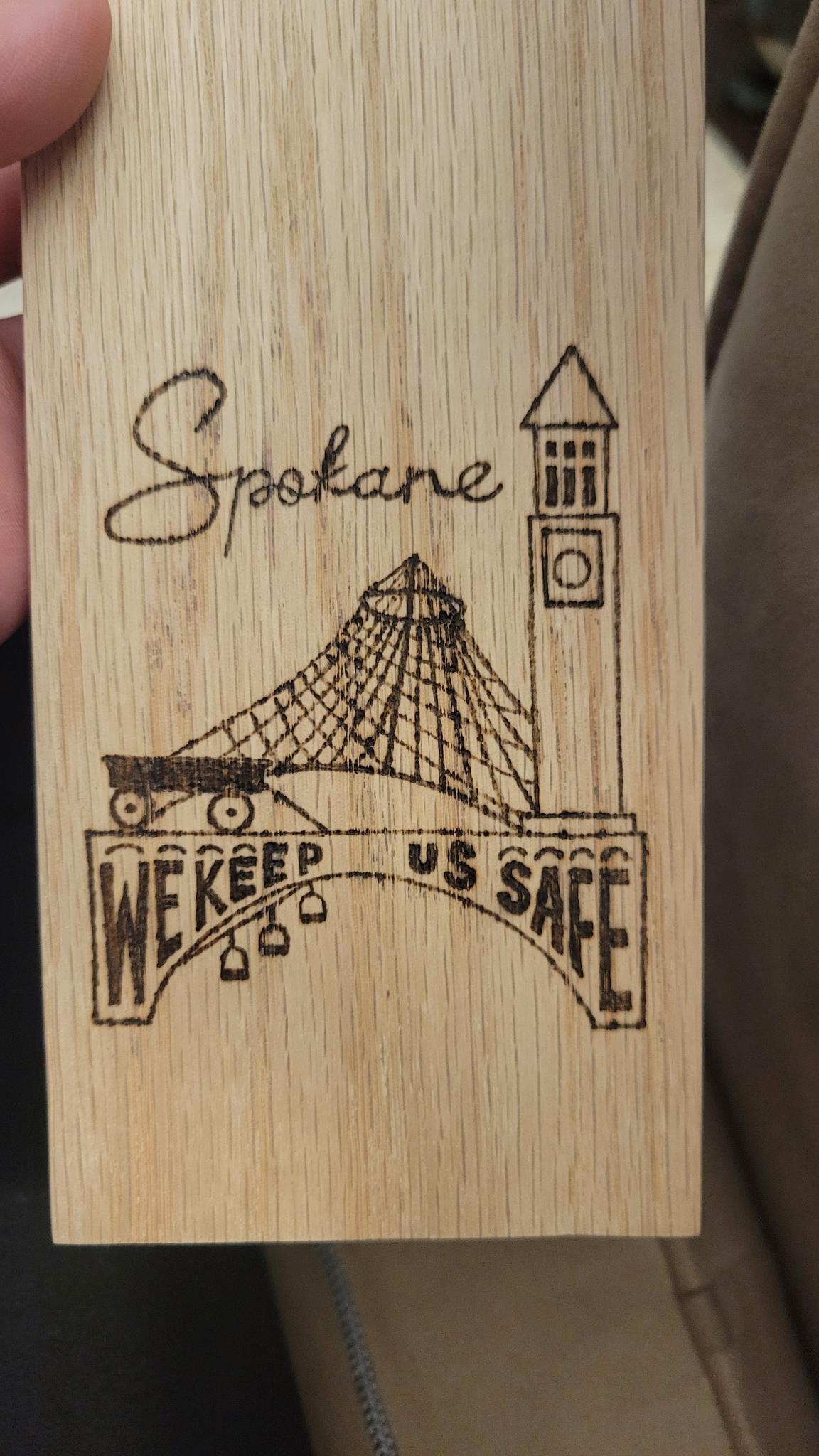 Spokane Balancing Wine Holder