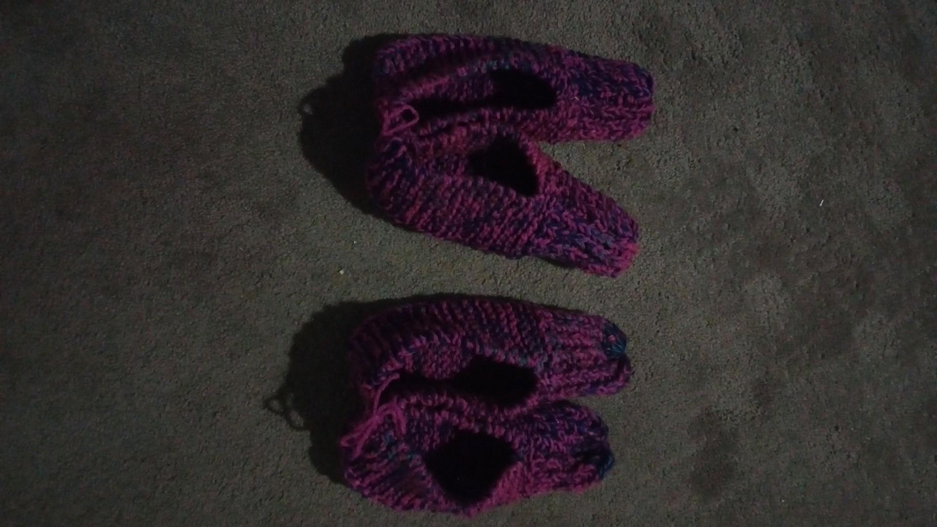 Hand Knit Booties
